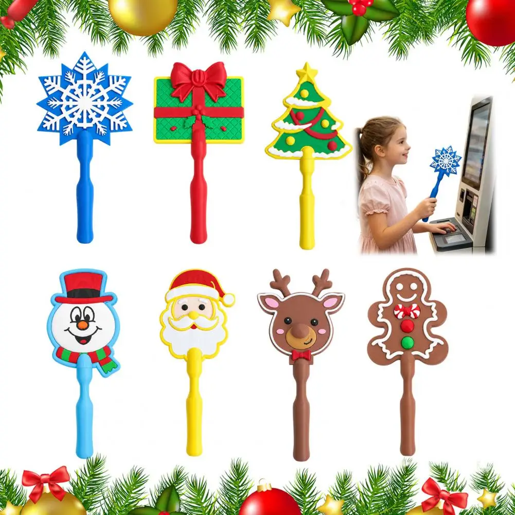 Christmas Gift for Kids Adults Contactless Payment Accessory 3d Printed Christmas Tap to Pay Wand Contactless for Holiday