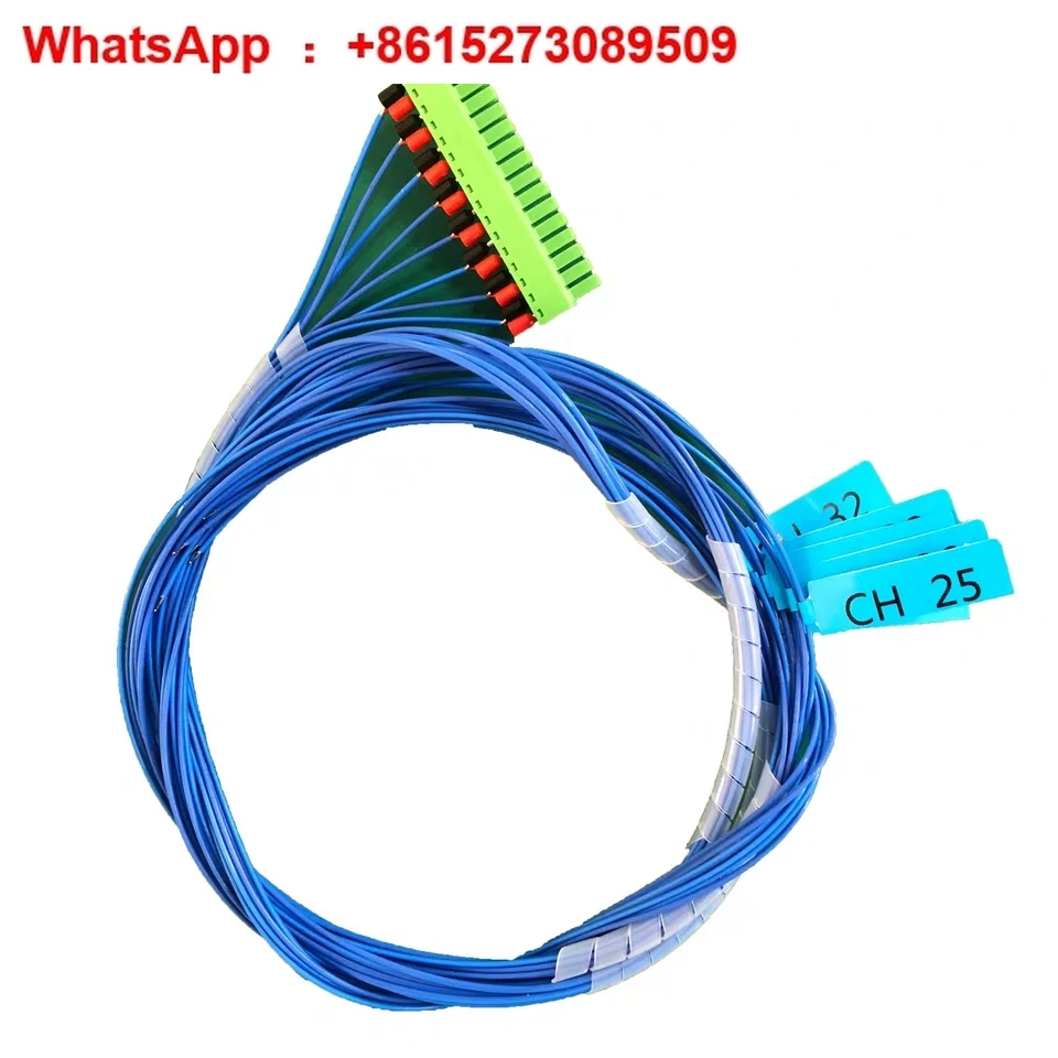 

Temperature probe, multi-channel temperature testing line, K-type thermocouple wire, 8 wires per group