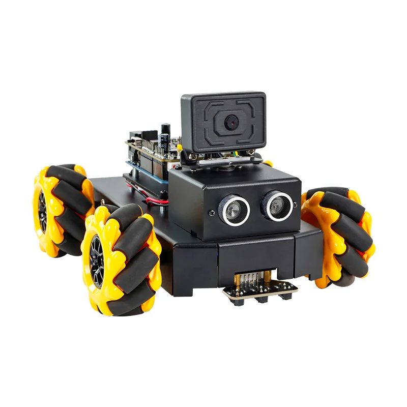 

360 degree omnidirectional movement Roboduino V2 mental robot car with real-time video transmission function based on U-N-O R3