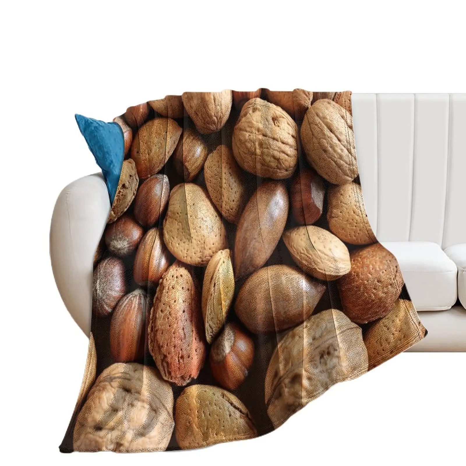 

Mixed Nuts Throw Blanket Summer Beddings For Baby Soft Beds Blankets