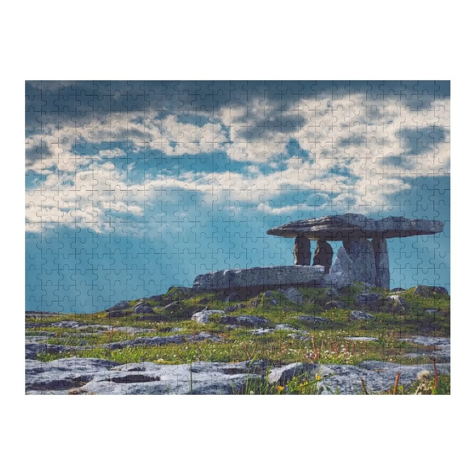 

Пазл Poulnabrone Dolmen, деревянные животные, индивидуальный подарок ребенку, деревянные композиции для детей, головоломка