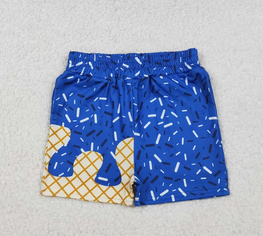 

Оптовая продажа, летние шорты для маленьких мальчиков, синяя одежда, детская одежда, детские шорты для малышей