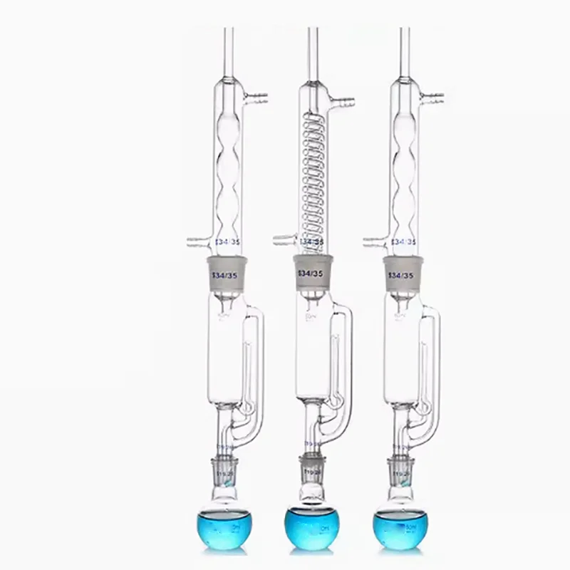 

Snake-shaped spherical fat extractor Soxhlet extractor 60/150/250/500/1000/2000ml