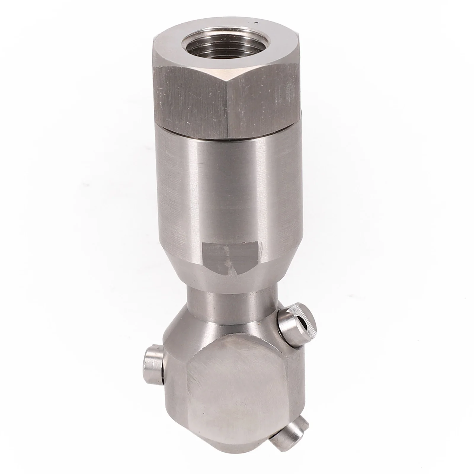 Rotating Washing Nozzle, Stainless Steel Material, 360 Degree Rotation, Perfect for Cleaning Pipes and Tanks