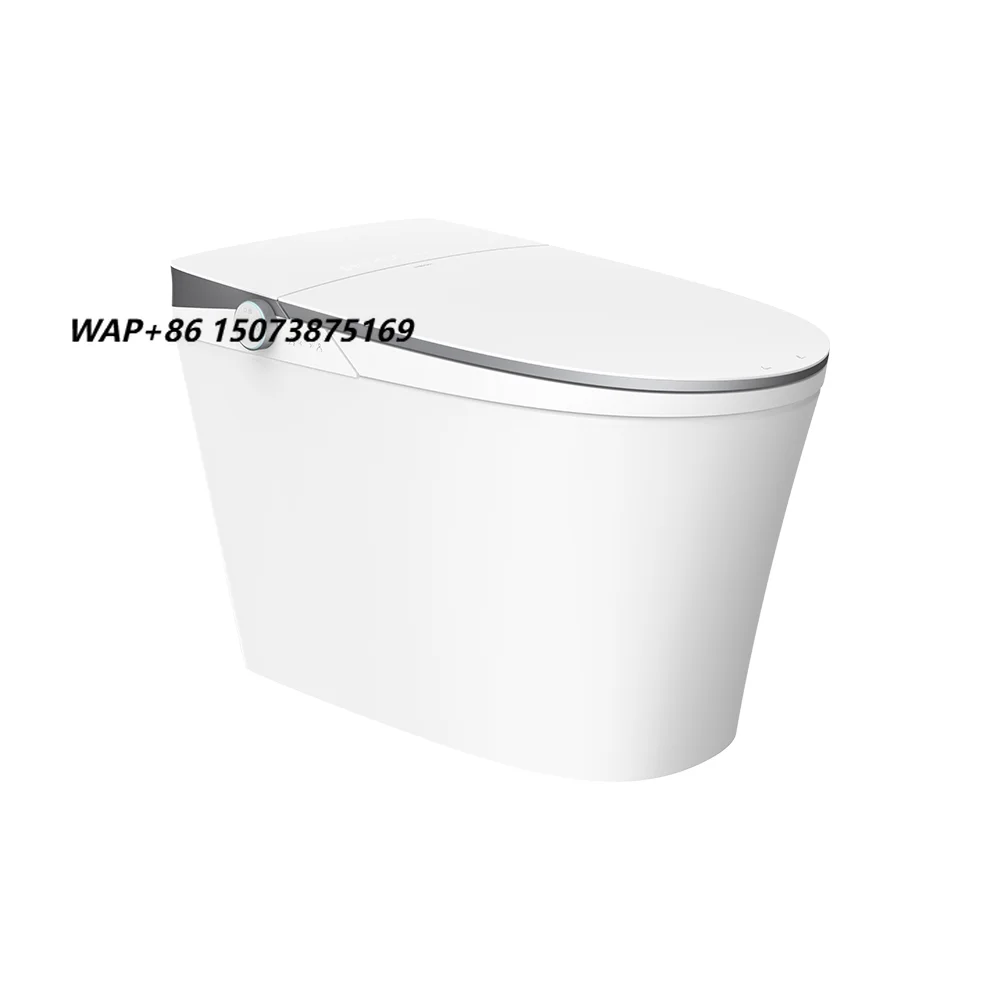 Modern Auto Sensor Flush Intelligent Bidet Wc Heating Toilet Bowl Automatic Operation Smart Toilet With Remote Control