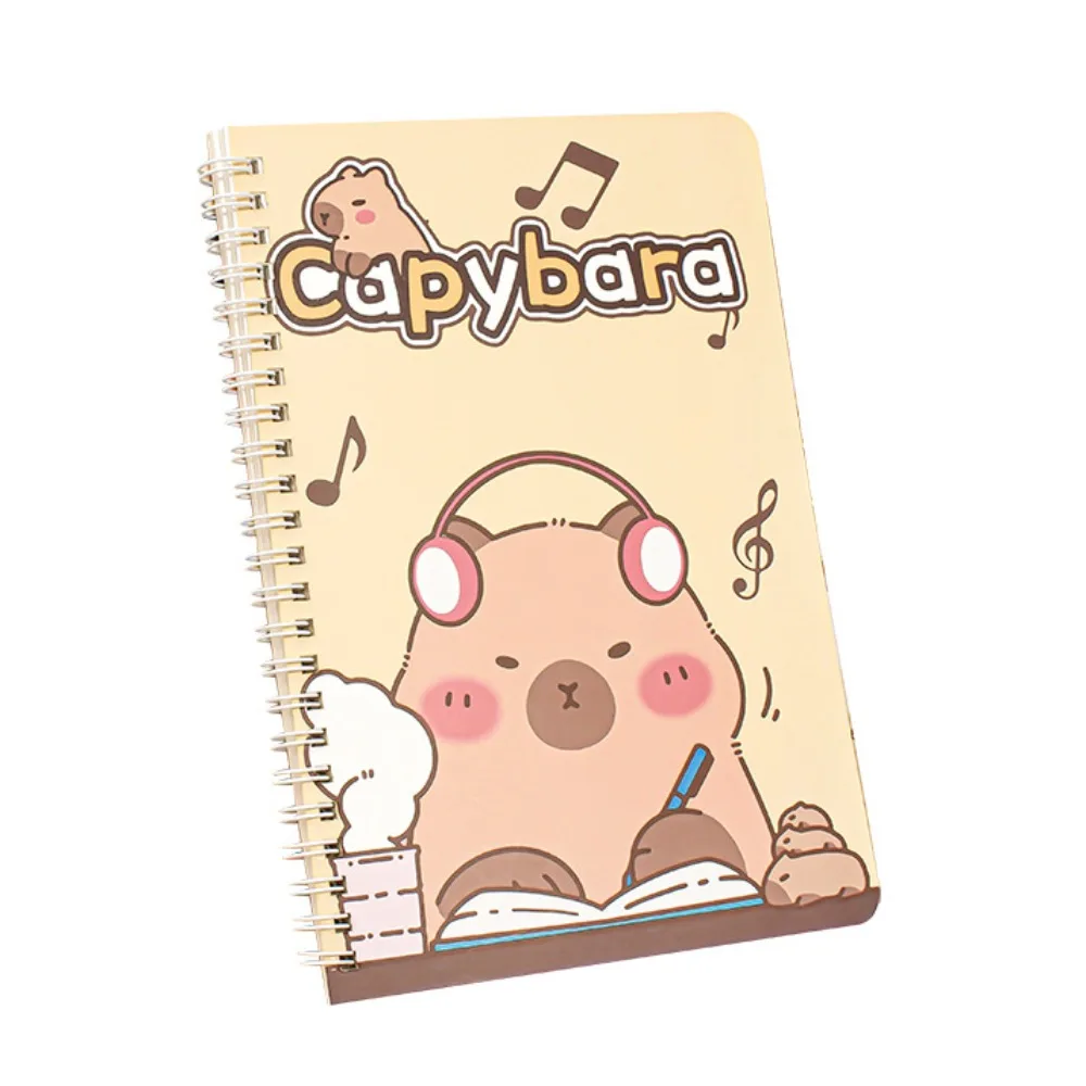 Planer a5 Capybara Notebook Capybara tägliche Notizen Spule Notebook Kawaii niedlichen kleinen Notizblock Studenten tagebuch