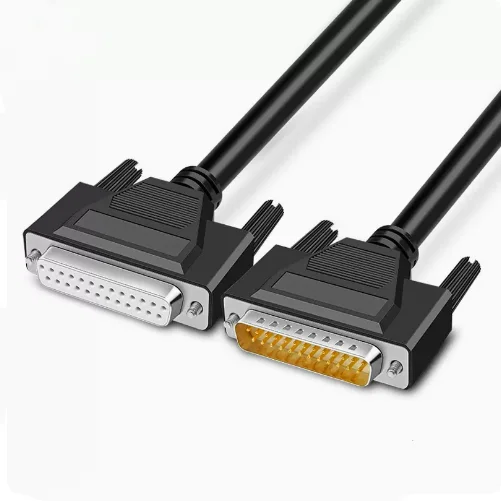 Pure Copper 25 Pin String Parallel Port Extension Cable Computer Printer Cable DB25 Male to Female  Data Connection Cable