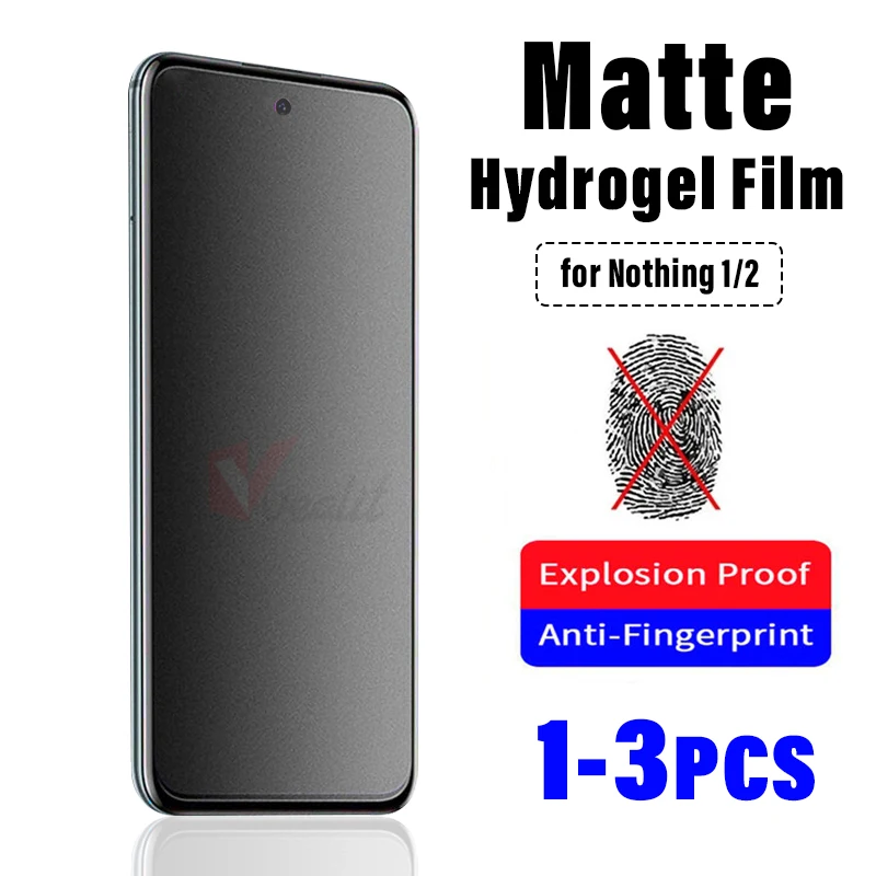 

1-3pcs Anti Fingerprint Matte Hydrogel Film for Nothing Phone (2) Frosted Screen Protector for Nothing Phone (1) HD Film