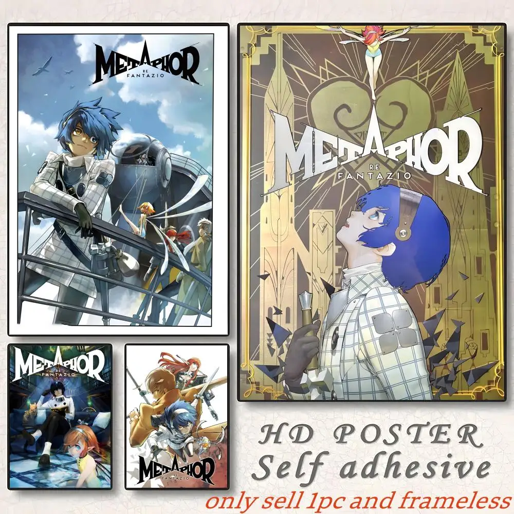 Legend JRPG Metaphor ReFantazio-Game Poster Gift with prints Home bedroom living room decoration promotion and display