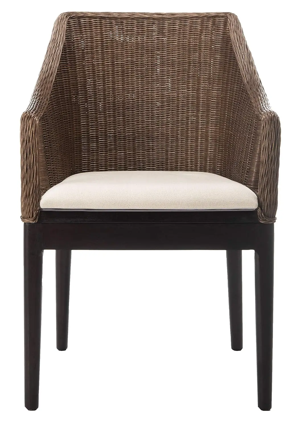 Home Collection Enrico Arm Chair, Brown, Customized