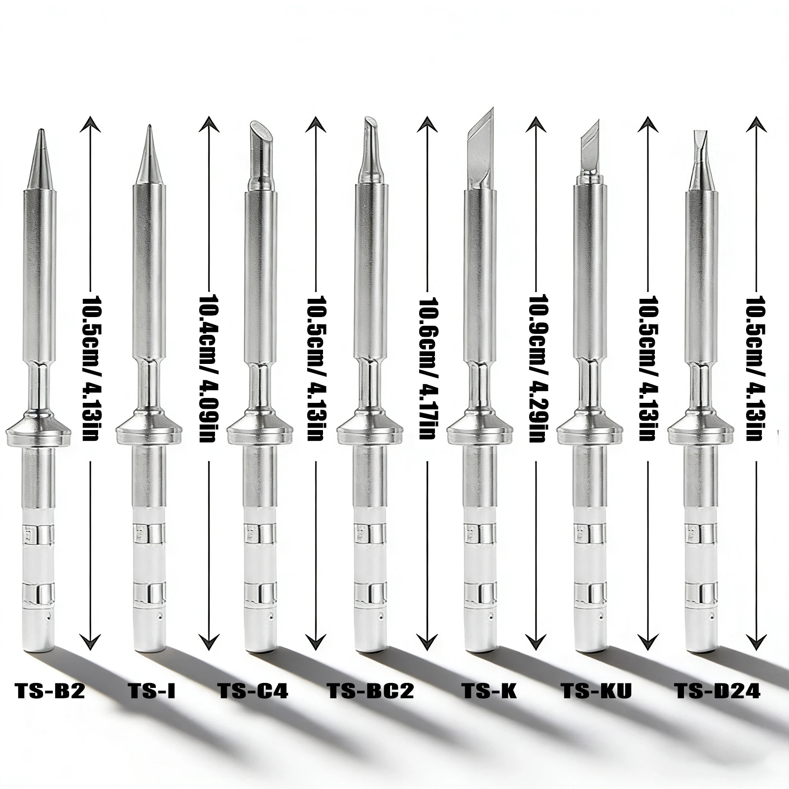 TS100 Soldering Iron Tips Replacement for Mini Portable Micro Solder Pen Various Models Stations Tool Soldering Accessories
