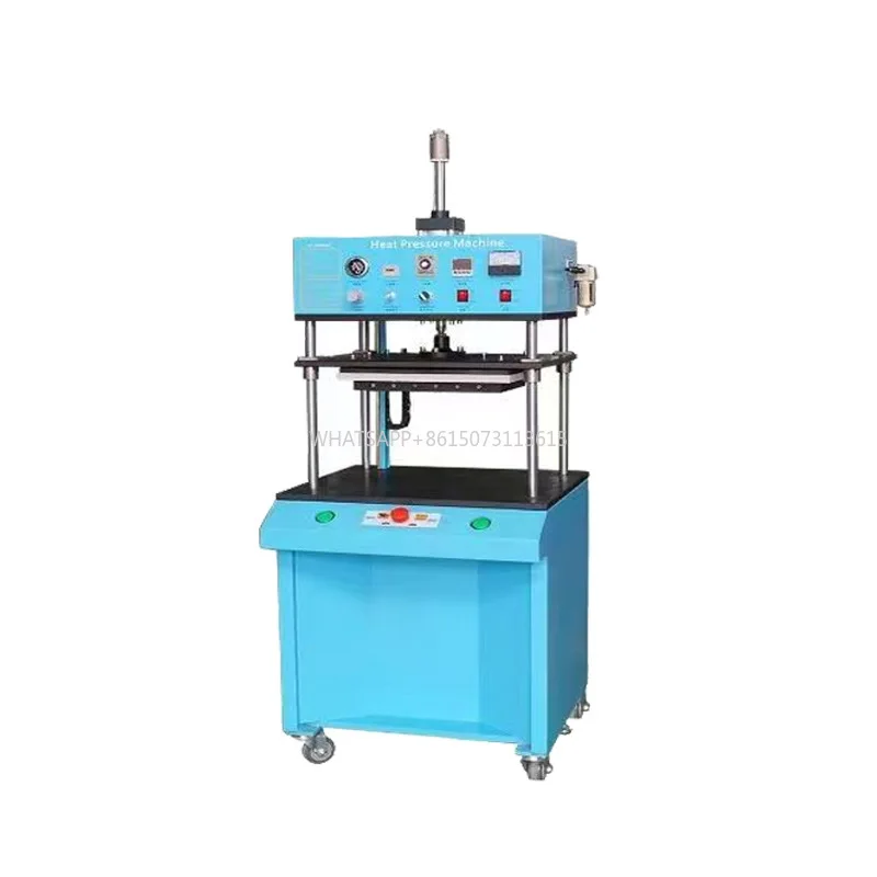 Saldatore a caldo in plastica per pressa di calore a vite pneumatica automatica per pannelli per porte auto Paralumi a LED con paralume