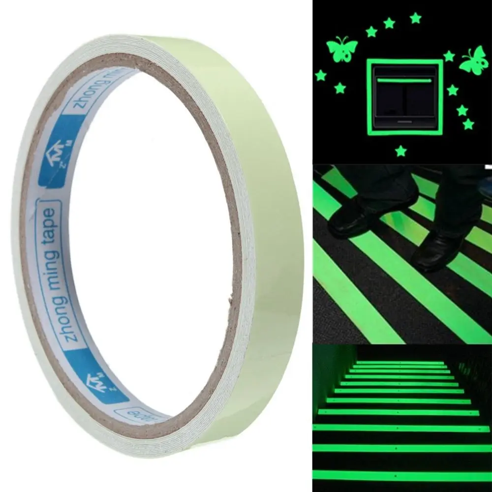 

stick Stairs Stage Safety Security Fluorescent Tape Glow In The Dark Self Adhesive Warning Stickers Green Luminous Tape