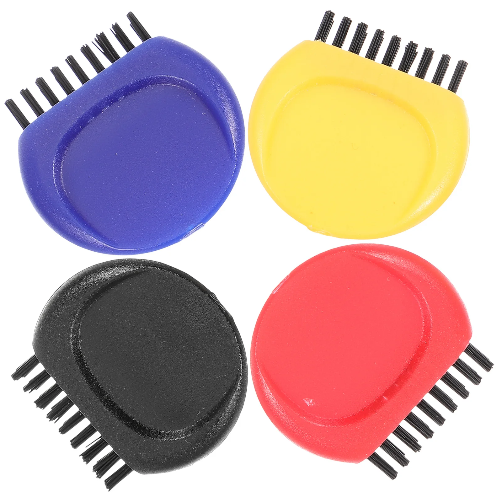 

4 Pcs Golf- Cleaning Brush Golfing Club for Outdoor Cleaner Golfs Balls Equipment Brushes Tool