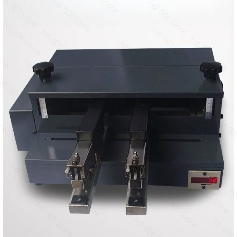 Electric riding nail binding machine Automatic middle seam stapler Office three-head stapler