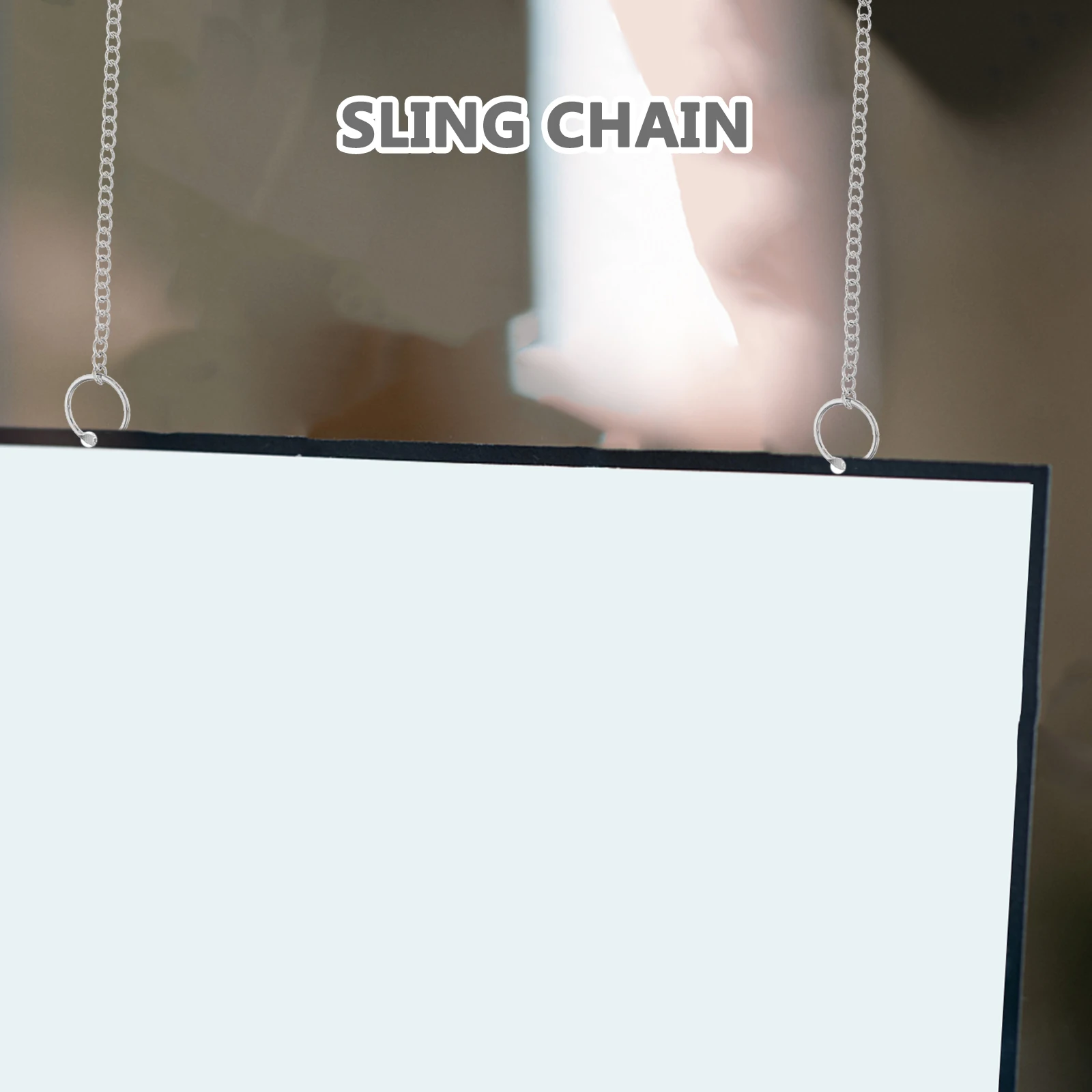 

20pcs Tag Chain Plant Hangers Hanging Chains Hooks for Billboards Chalkboards Supermarkets Shopping Malls Trade Shows