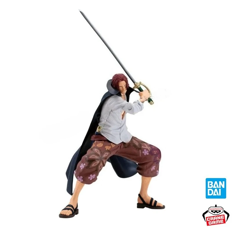 

Оригинальная оригинальная модель BANPRESTO Grandista One Piece 22 см Shanks, фигурка персонажа, модель игрушки, подарочная коллекция