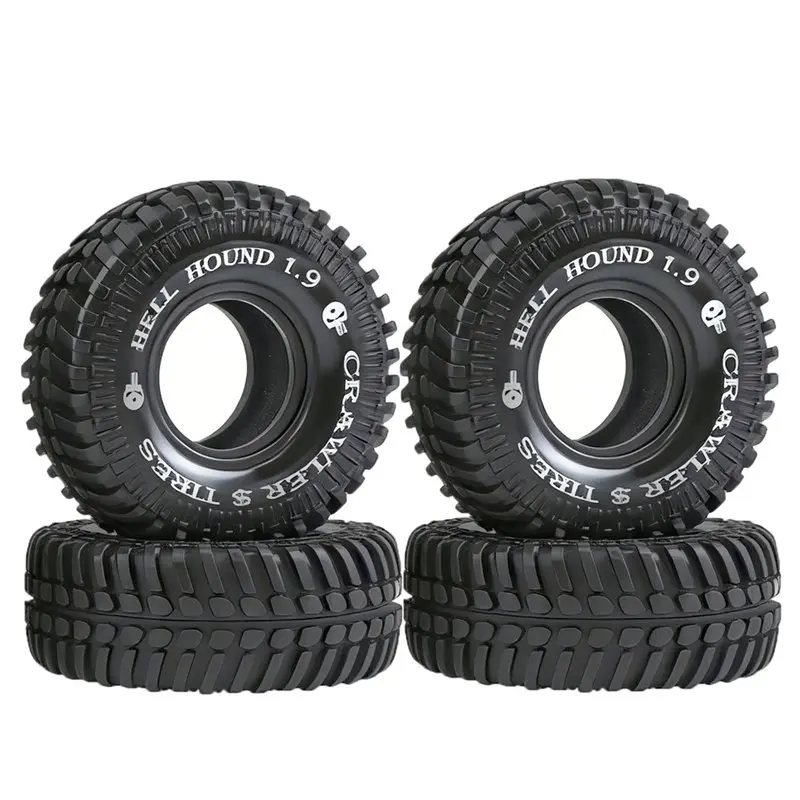 

WOTT-RC Crawler Truck Car Tires 1.9Inch OD 118Mm 1/10 Scale Rock Tyres For 1:10 Model For Tamiya CC01 Traxxas TRX4 Axial SCX10 I