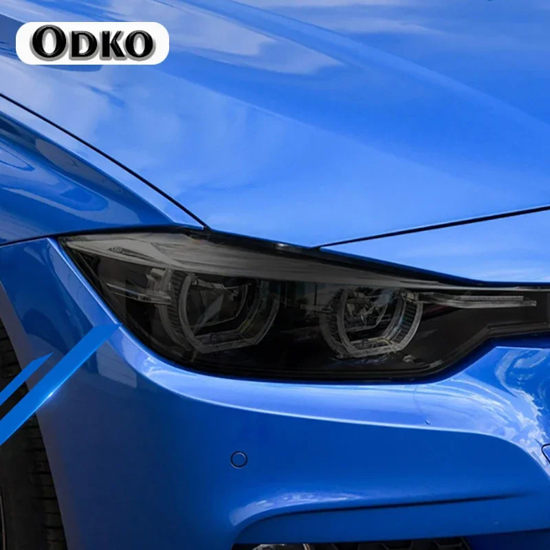 Auto Headlight Lamp Light Tinting Sticker For BMW F10 G20 F34 G30 F07 X3 F25 G01 X5 F15 X6 F16 F20 F21 F22 G32 X1 F49 X4 F26 G02