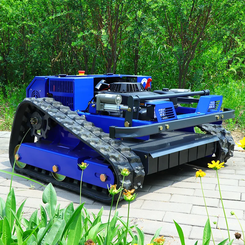カスタマイズ可能な全地形対応リモコン式芝刈りロボット、庭の芝生に高効率で省エネ