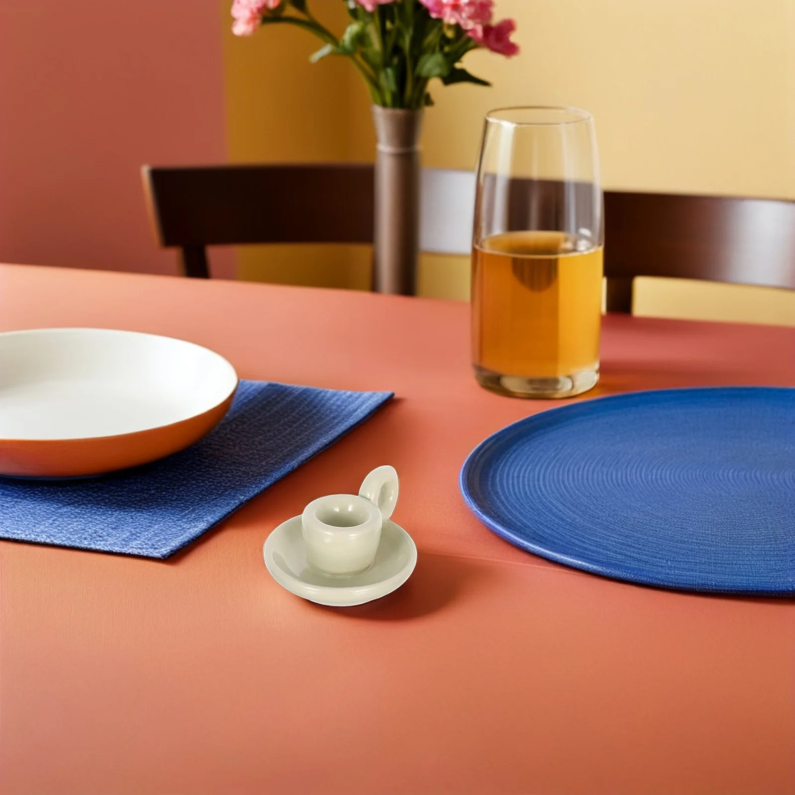 

2Pcs Nordic Ceramic Holder Elegant Home Decor Dining Table Wedding Centerpiece Taper Candlestick Stand Taper Stand