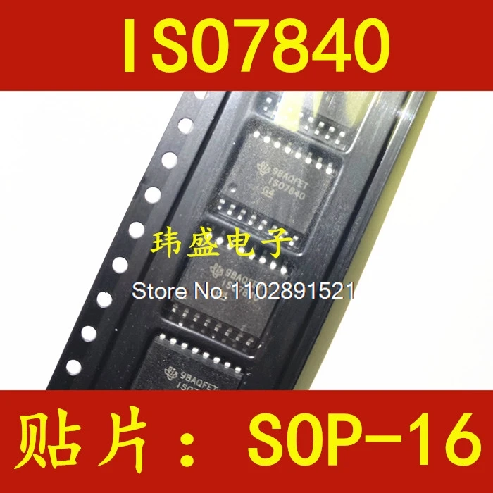 

ISO7840DWR ISO7840 SOP-16