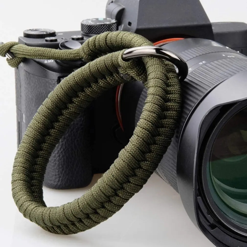 2024 New HandmAde Woven Camera Wrist Strap For Canon Nikon Sony Fuji Leica Olympus Micro Single Ouick Release Hand Strap