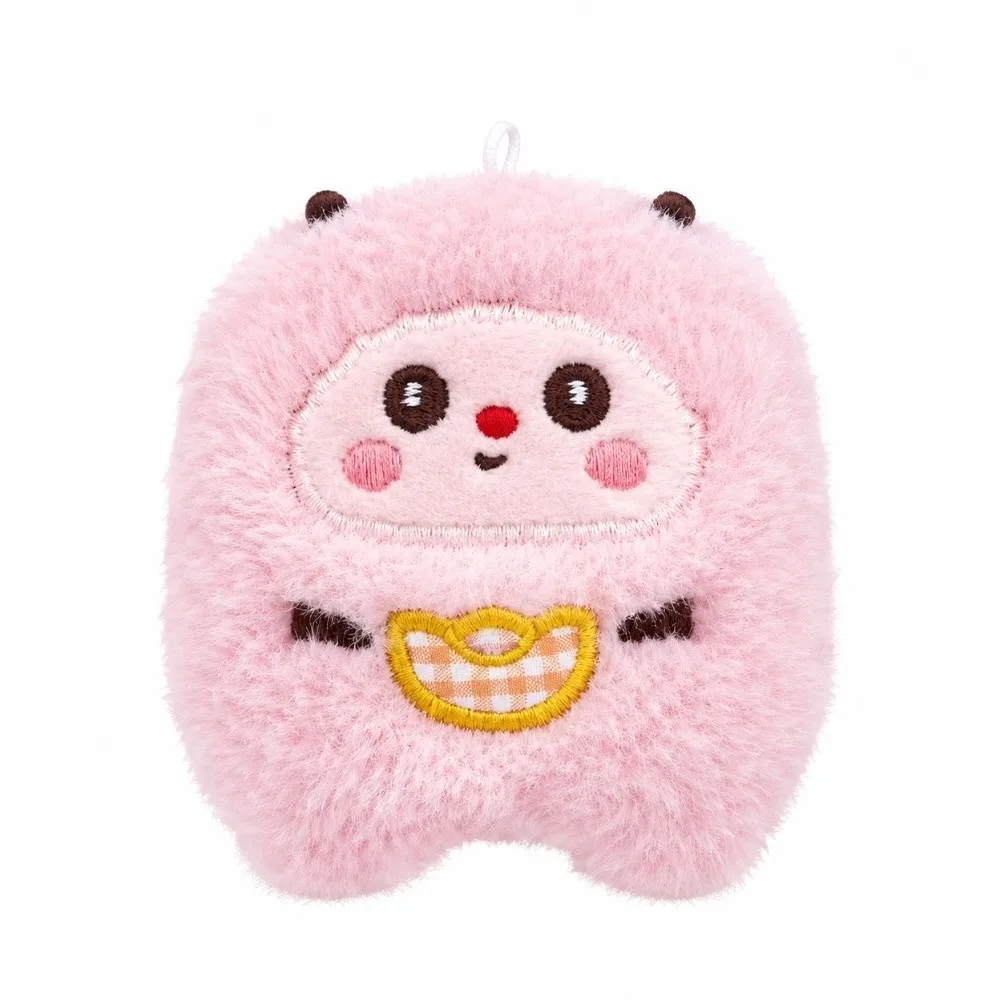 Soft Plush Sheep Plush Keychain Squeaky Stuffed Sheep Hanging Ornament Cartoon Cute Squeezing Plush Doll Keyring Pendant