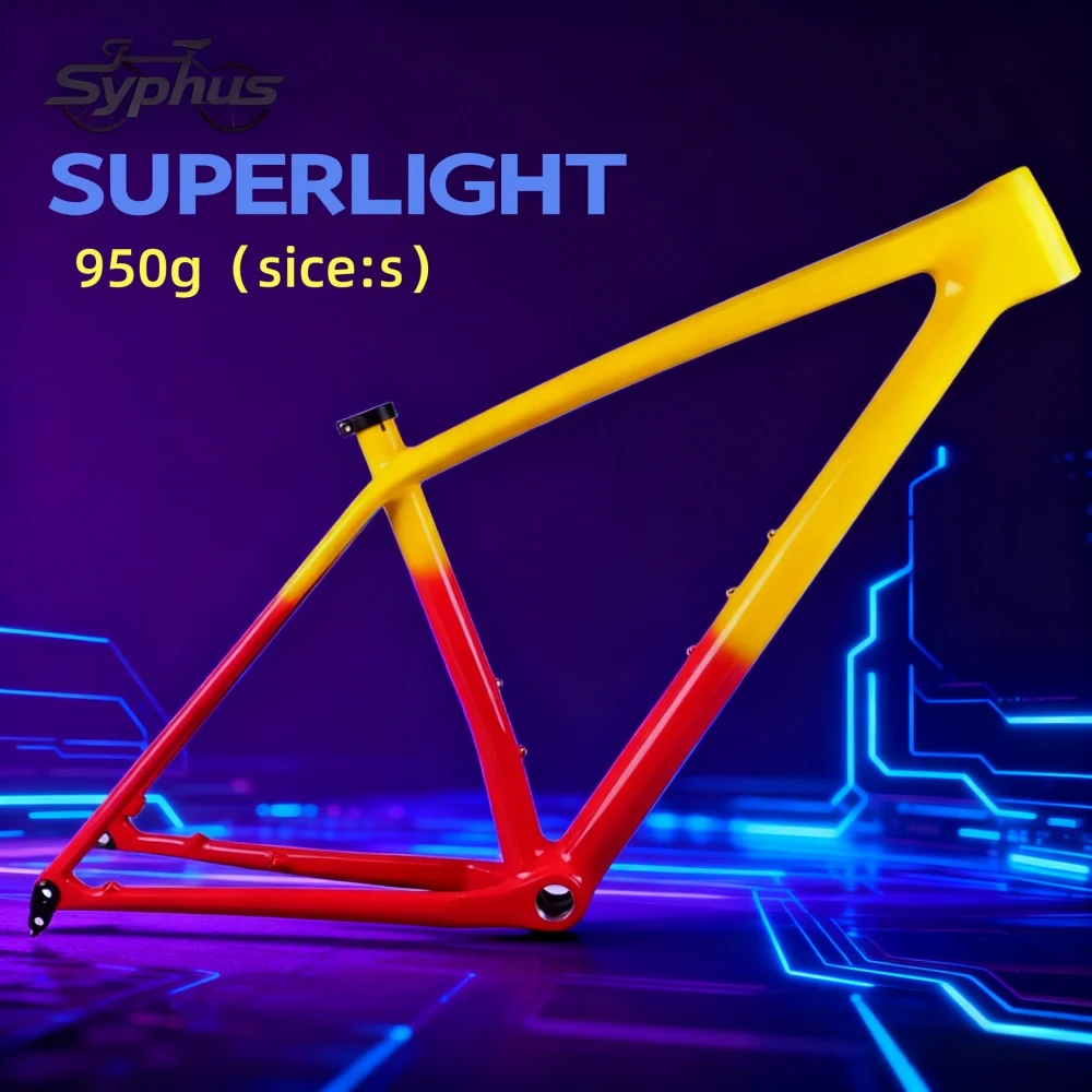 

T1100 Carbon MTB Bike Frame 29er UDH Hanger 12x148mm Boost Full Internal Routing BSA T47 Hardtail Carbpm Mountain Frame