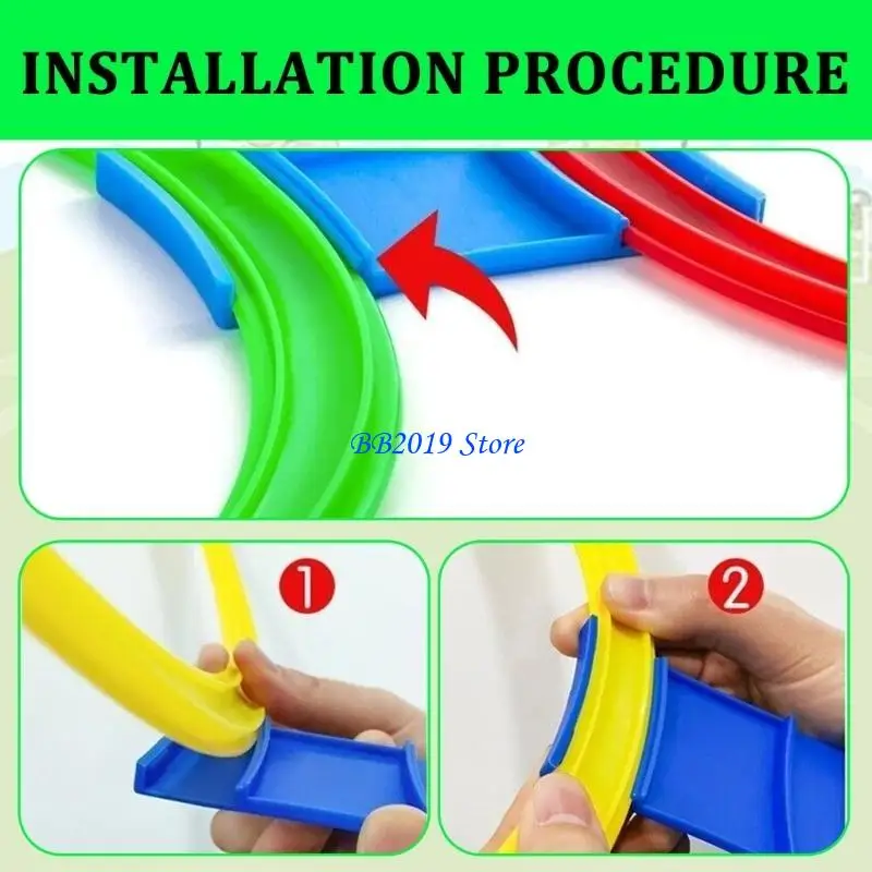 Q0KB خواتم القفز الملونة مجموعة الألعاب الرياضية الداخلية التدريب البدني على الأطواق العائلية النشاط الفناء الخلفي لعبة الأطفال