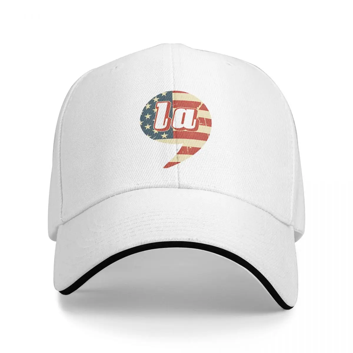 Kamala Harris Supporter Comma La 2024 President Golf Cap Merchandise Vintage Snapback Hat for Men Women Outdoor Activities Gift