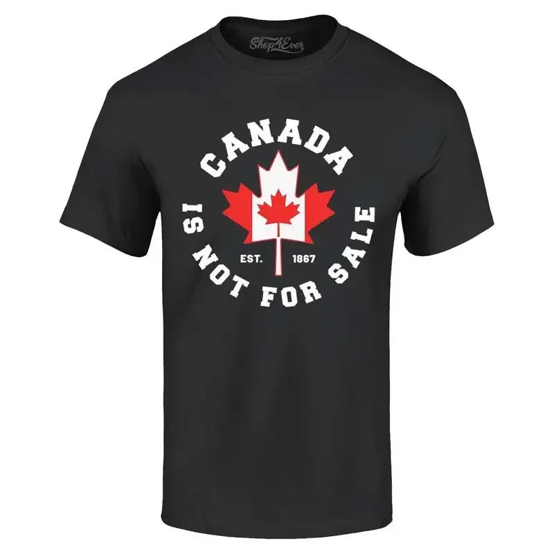 Canada is Not For Sale T-shirt Maple Leaf Canadian Flag Shirt