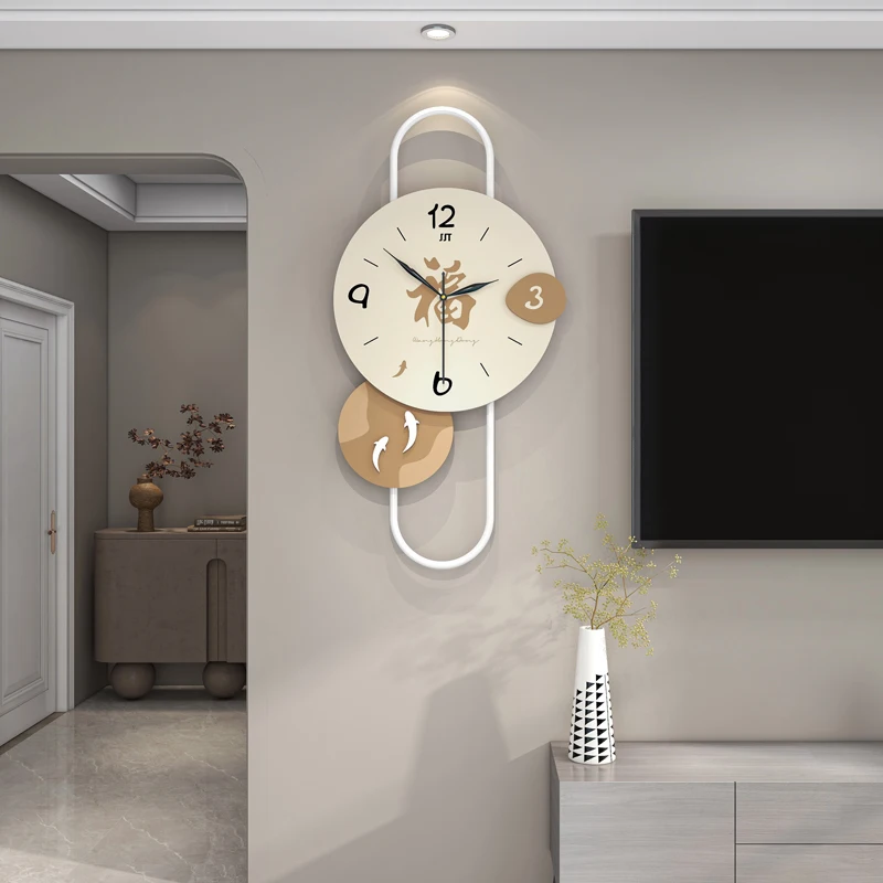 Living Room Silent Wall Clock Battery Operated Bedroom Creative Wall Clock Modern Luxury Reloj Decorativo Pared Room Decor