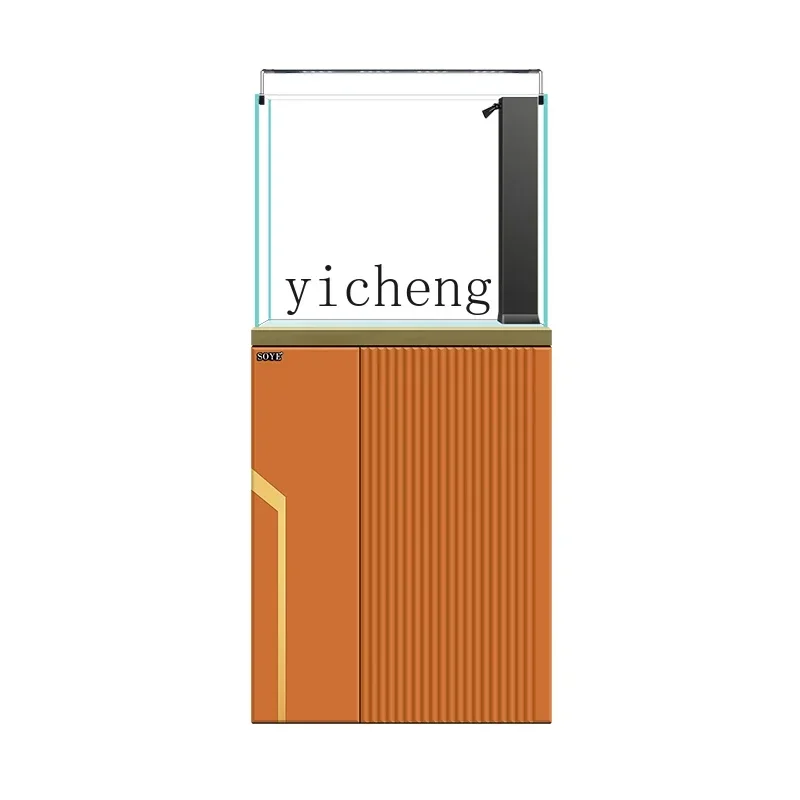 

Living Room Small and Medium-sized Lanshou Landscaping Aquatic Plants Set Ultra-white Floor Light Luxury Ecology