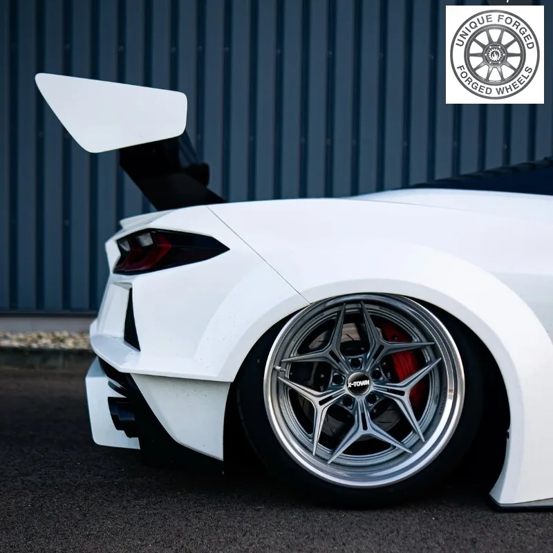 26 Style Deep Dish Polish Chrome Silver 2 Piece Jante 5x112 5x114.3 18 19 20 22 24 Inch Aluminum Alloy Forged Wheels For BMW For