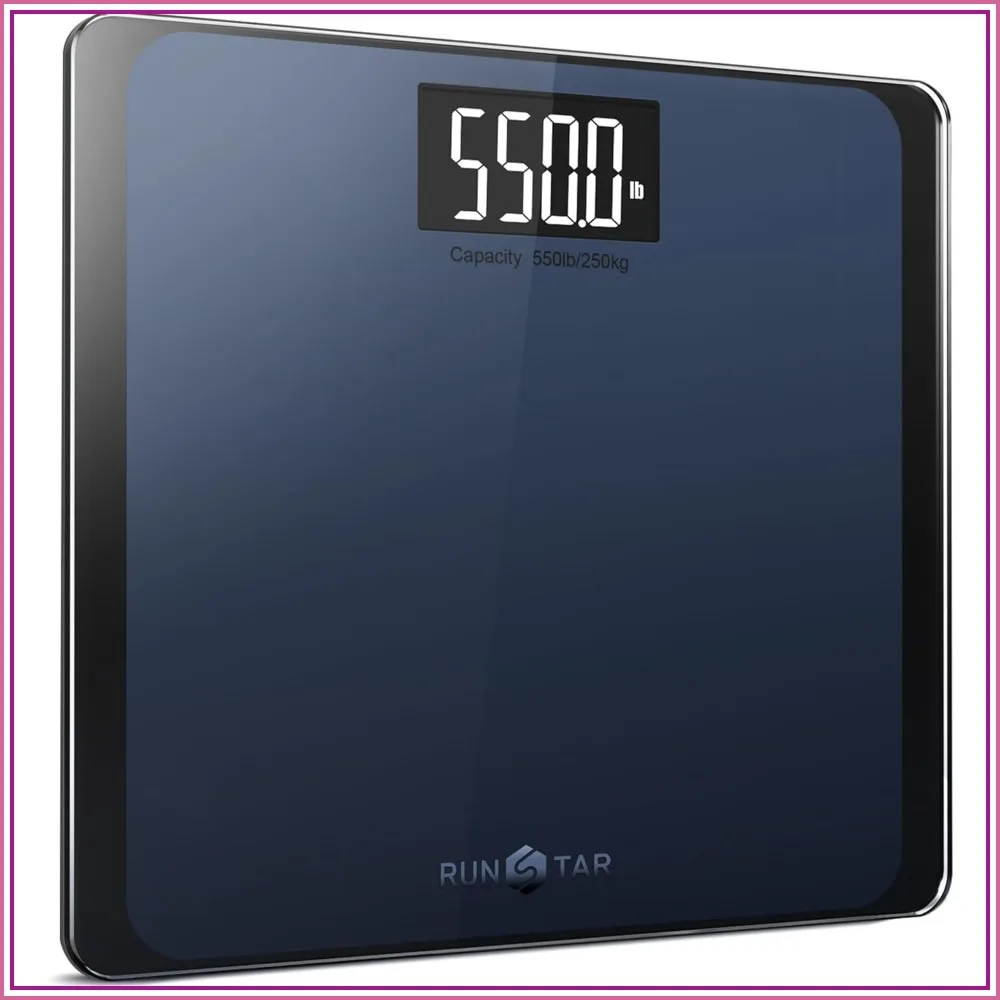 High Capacity Bathroom Scale with Large LCD Display