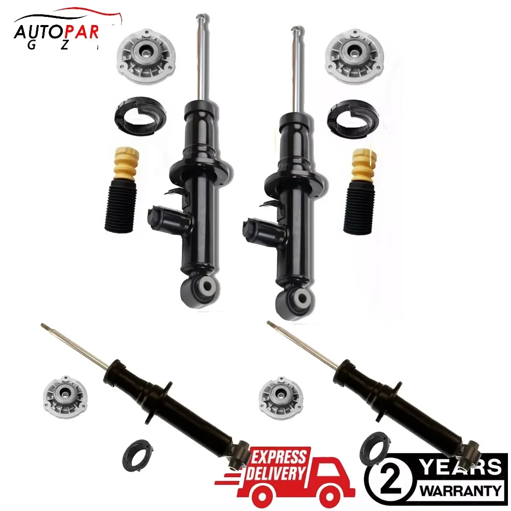 

4PCS For BMW X3 F25 X4 F26 13-18 Front Rear Suspension Shock Absorbers with EDC