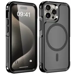 Magnetic Case for iPhone 15 14 Pro Max Plus 13 mini 12 for MagSafe Military Grade Drop Protective Tough Shockproof Case