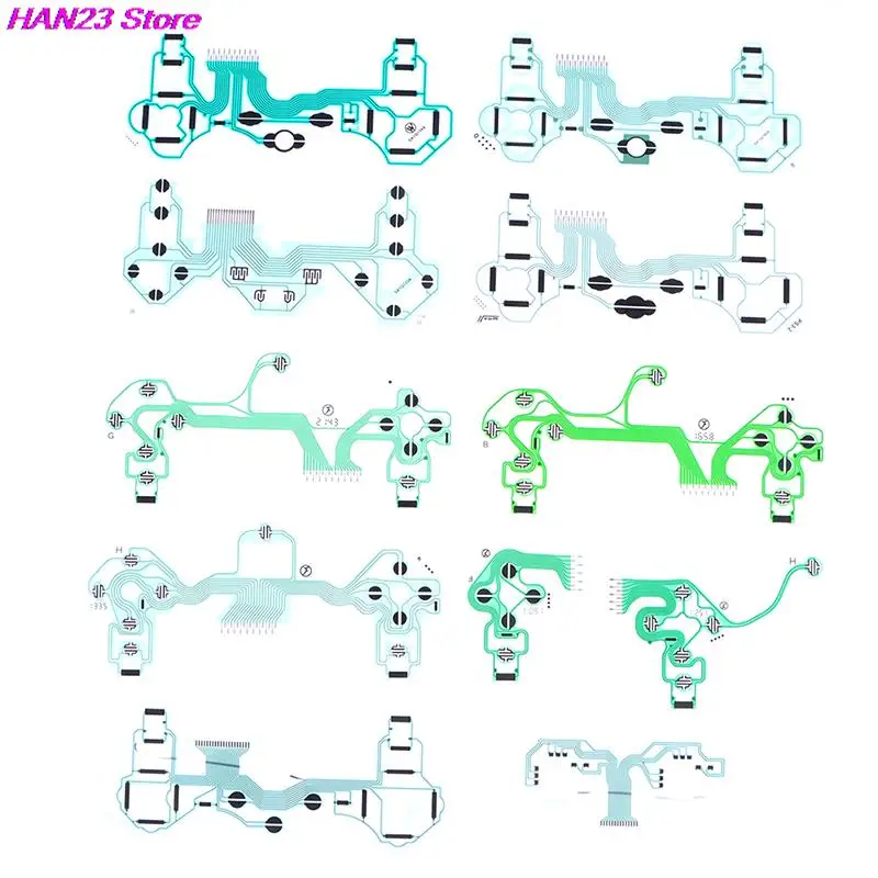 1PC SA1Q160A 159A 113A 135A 222A 194A Ribbon Circuit Board Film Joystick Flex Cable Conductive Film For PS3 PS4 Controller