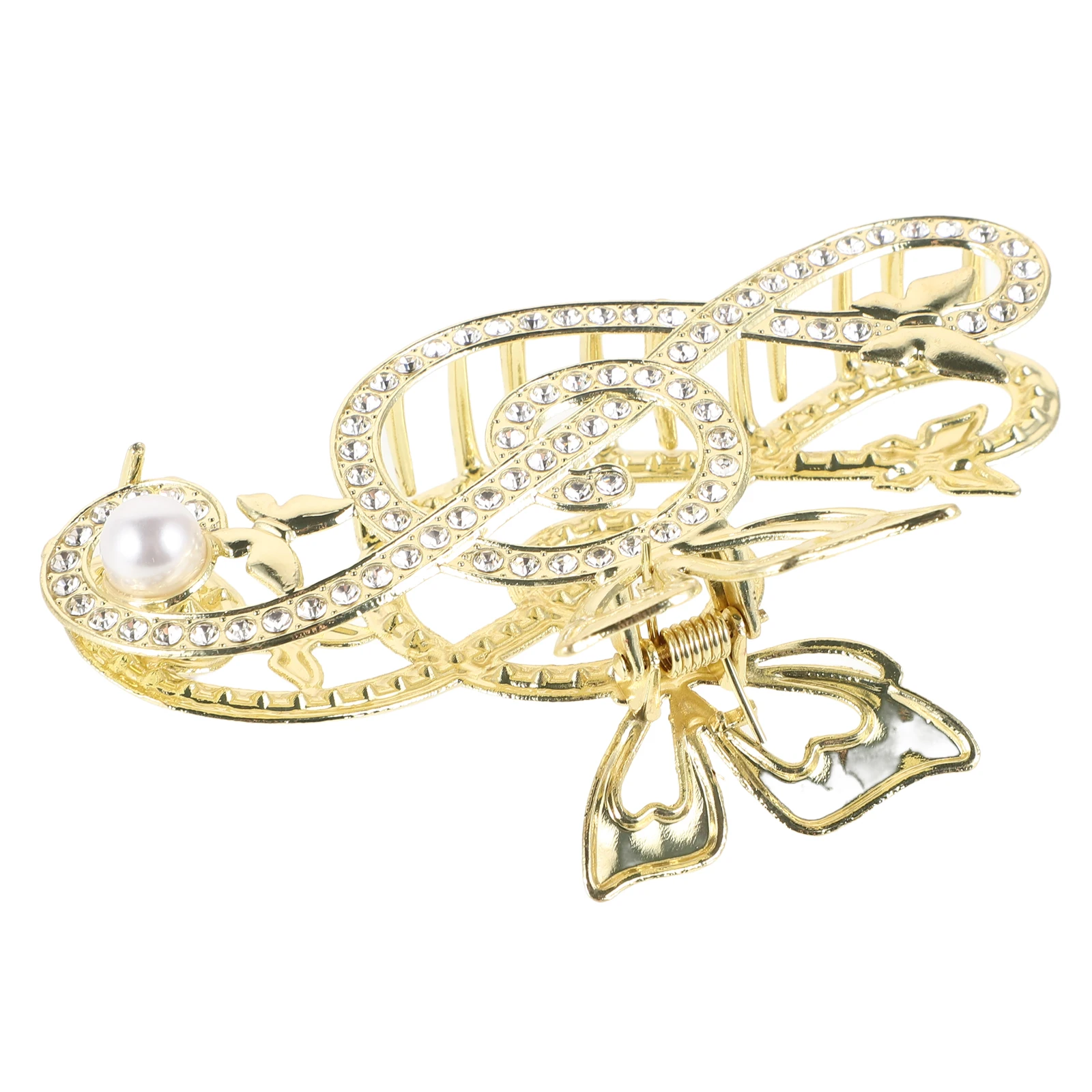 

Musical Note Hairpin Clip Claw Piece Elegant Zinc Alloy Clips for Women Accessories Bride