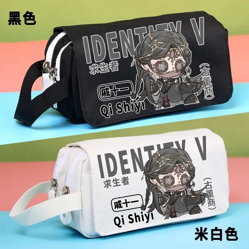 Game Identity Cos Aesop Carl Anne Lester Purfumer Demi Bourbon Etc. Unisex Anime Eenvoudige Cartoon Print Canvas Etui Cadeau