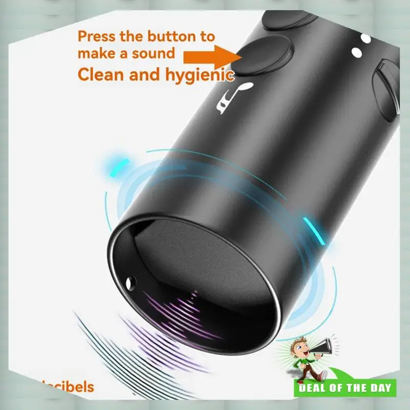 24-Hour Delivery Electronic Whistle With USB Charging, Handheld Flashlight For Sports, For Football, Soccer, Lifeguard, Classroo