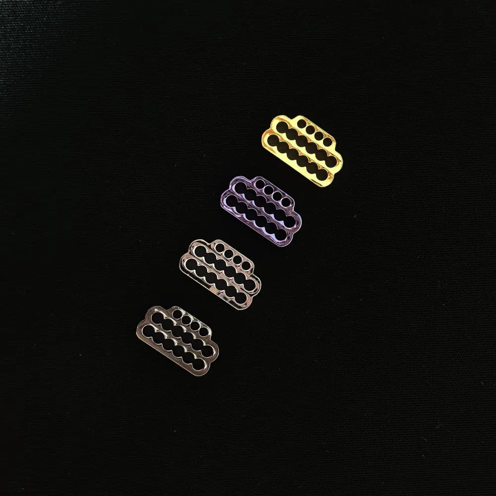 Zinc Alloy 12vhpwr PSU Power Cable Combs 3.5mm 12+4Pin Combs PCIE5.0 Cable Comb Purple Gold Silver For 4090Ti 5090 RTX Cable DIY