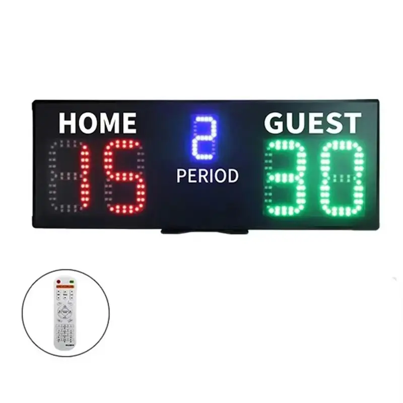 

ABJX New Scoreboard Score Recording Device With Remote Contro For Tennis Basketball Billiards Basketball LED Scoreboard