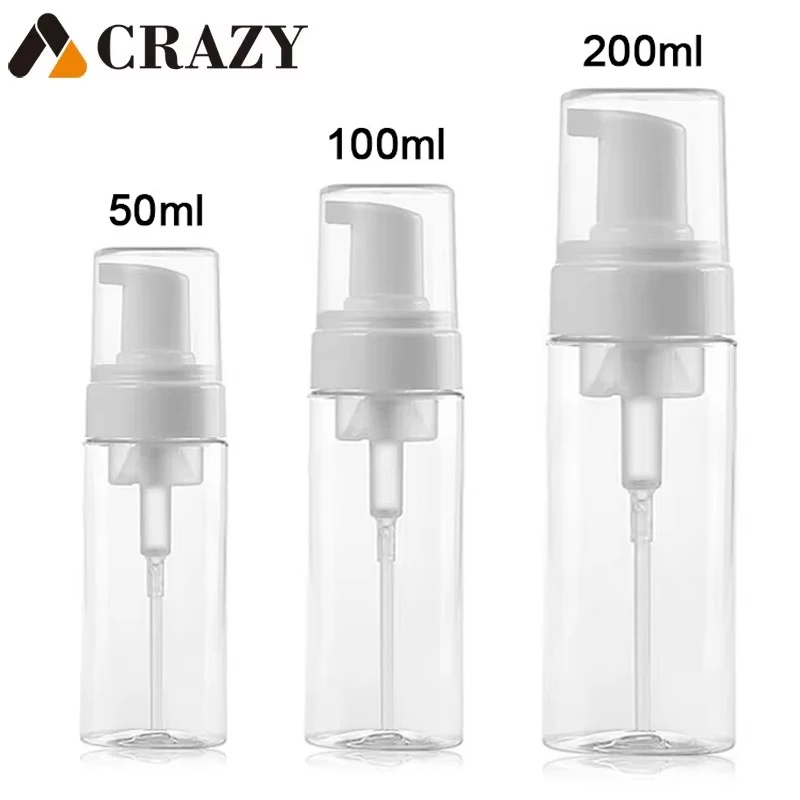 

200/100/50ML Tattoo Foam Bottle Plastic Tattoo Dispenser Foaming Pump Bottle Diffuser Washing Press Bottle Tattoo Accessories
