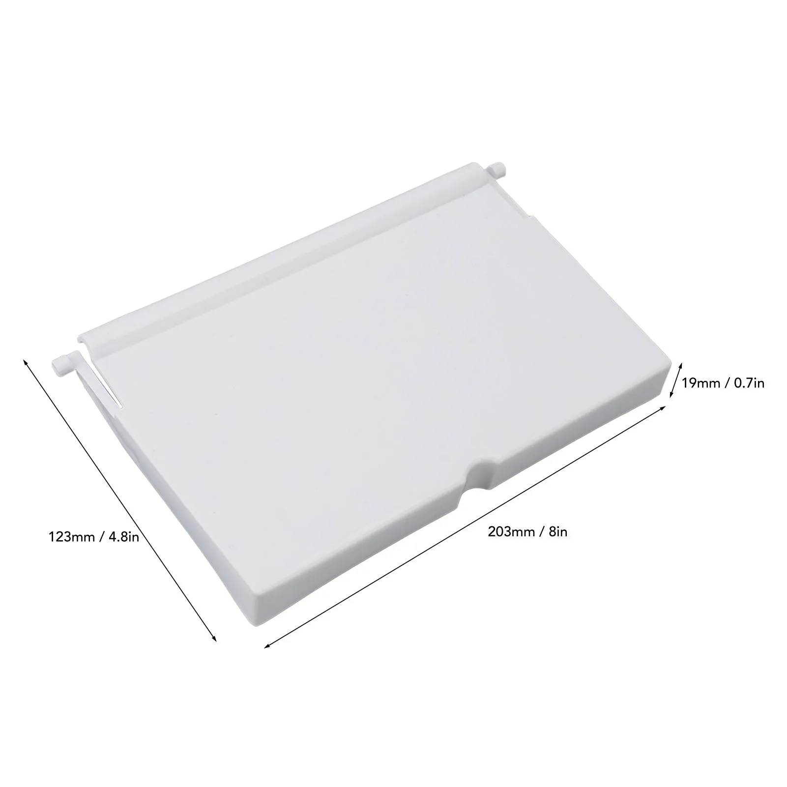 ZK20 Pool Skimmer Weir Door with Sponge Plastic Small Skimmer Flapper Door Universal Baffle for Swimming Pool SPA Center