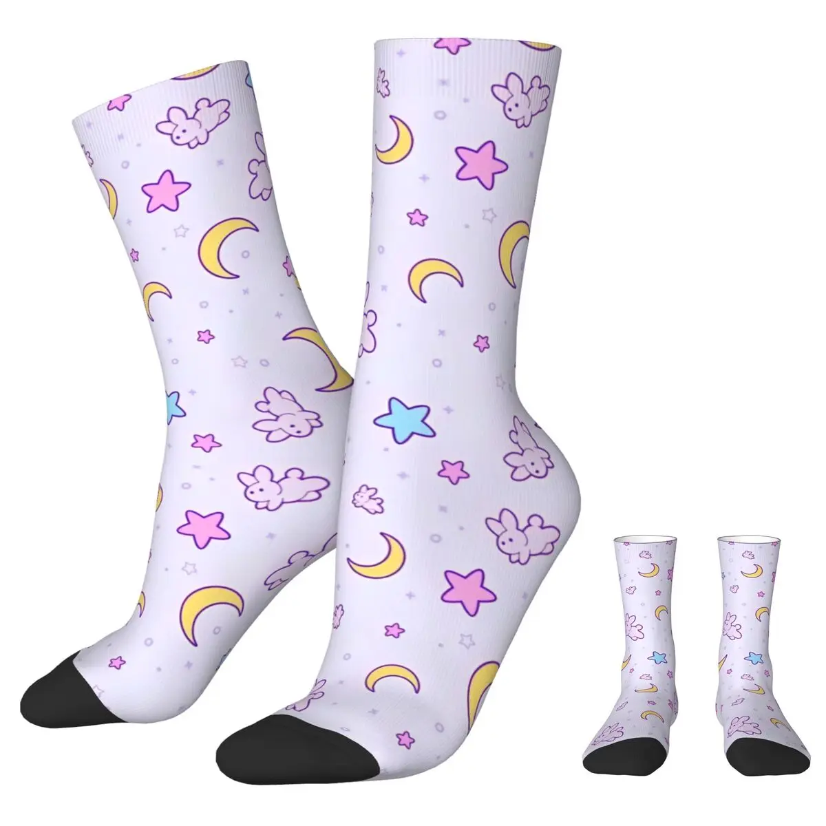 Adults Men Socks Sailors Moon meme Stockings Autumn Korean High Quality Socks Design Outdoor Sports Anti Sweat Socks