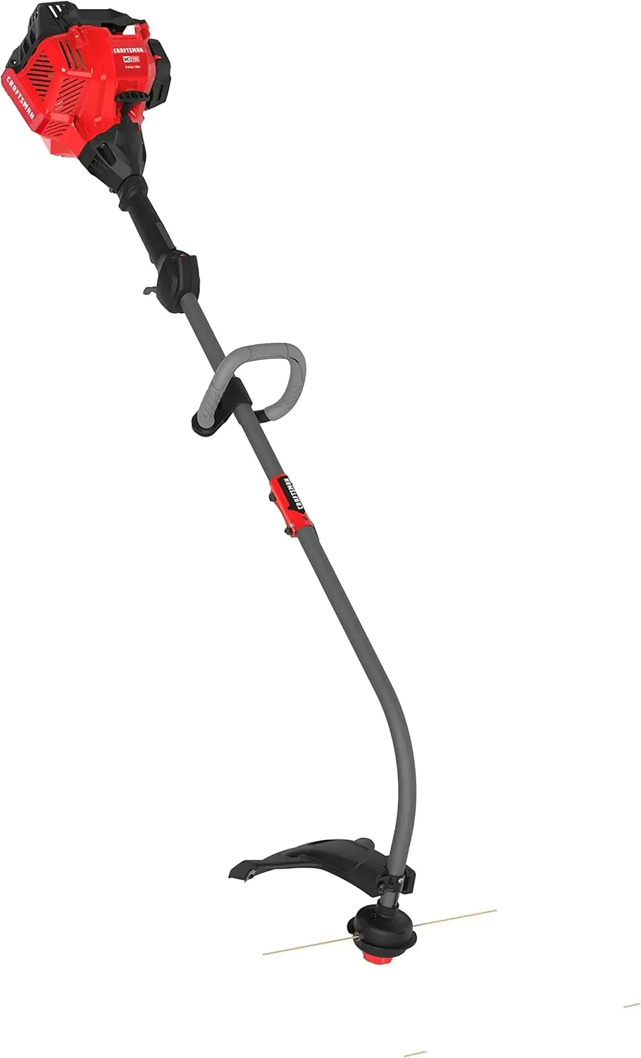 Gas Powered , Curved Shaft String Trimmer, TrimmerPlus Attachment Compatible, 25cc, 2-Cycle (WC2200)