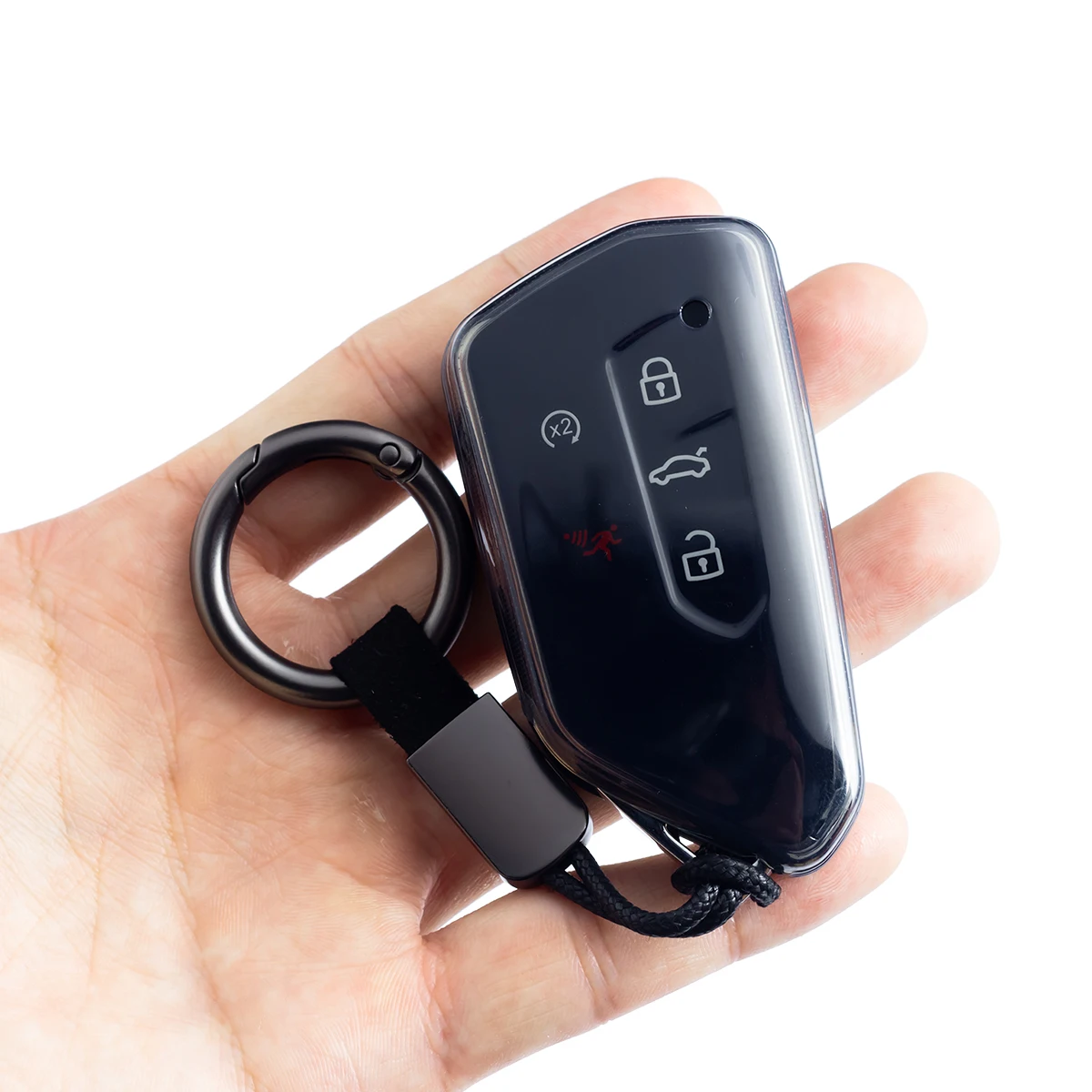 حافظة مفاتيح السيارة النحيفة سلسلة مفاتيح لسيارة Volkswagen VW Golf GTI Passat ID.3 4 7 Buzz Tayron Cupra Formentor Leon Born Tavascan #3