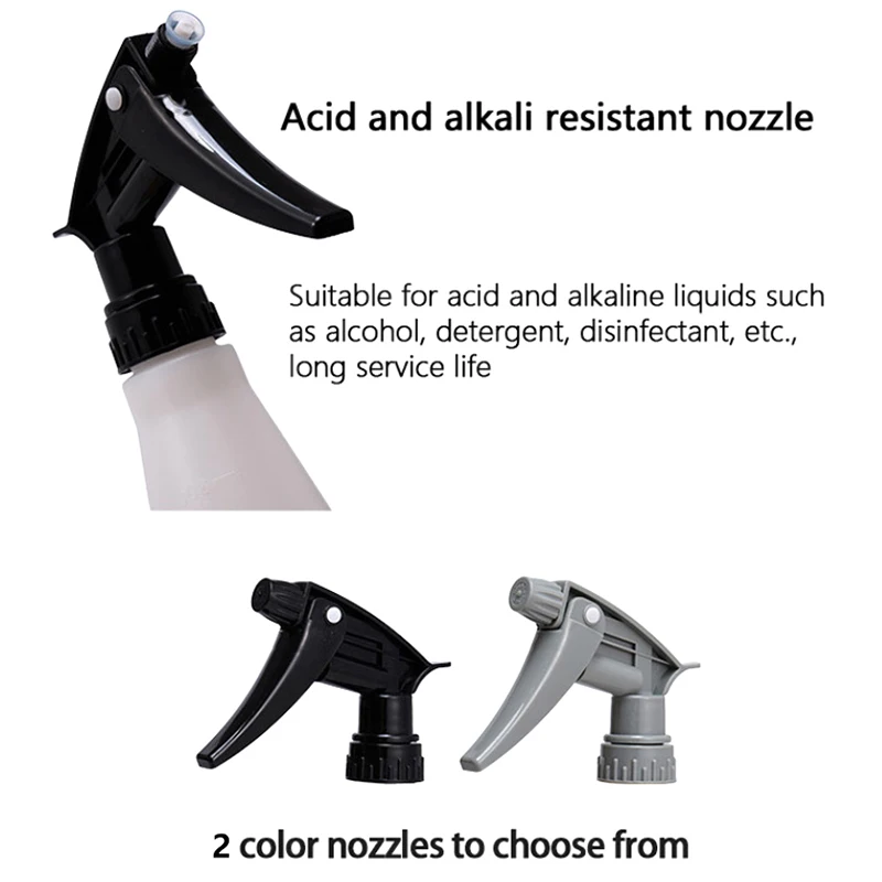New Adjustable Trigger Sprayer Heavy Duty Sprayer Head Acid And Alkali Resistant For Auto Detailing Car Cleaning Home Garden